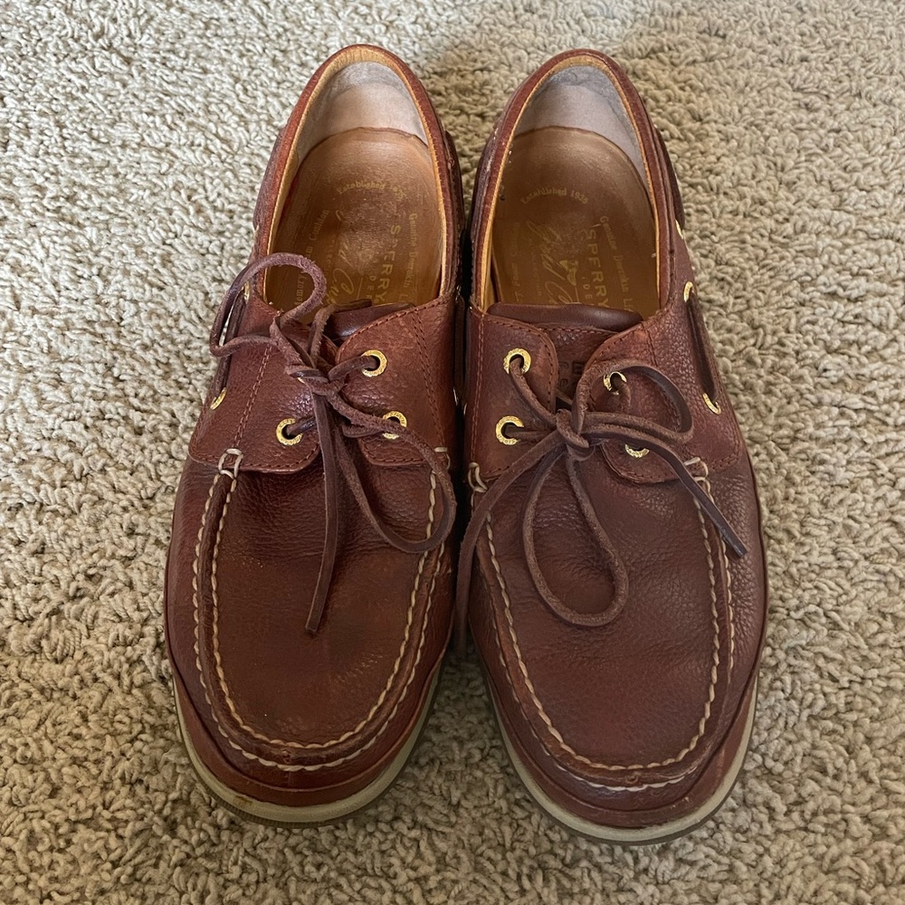 Size 10.5 Sperry Gold Cup Top-Sider